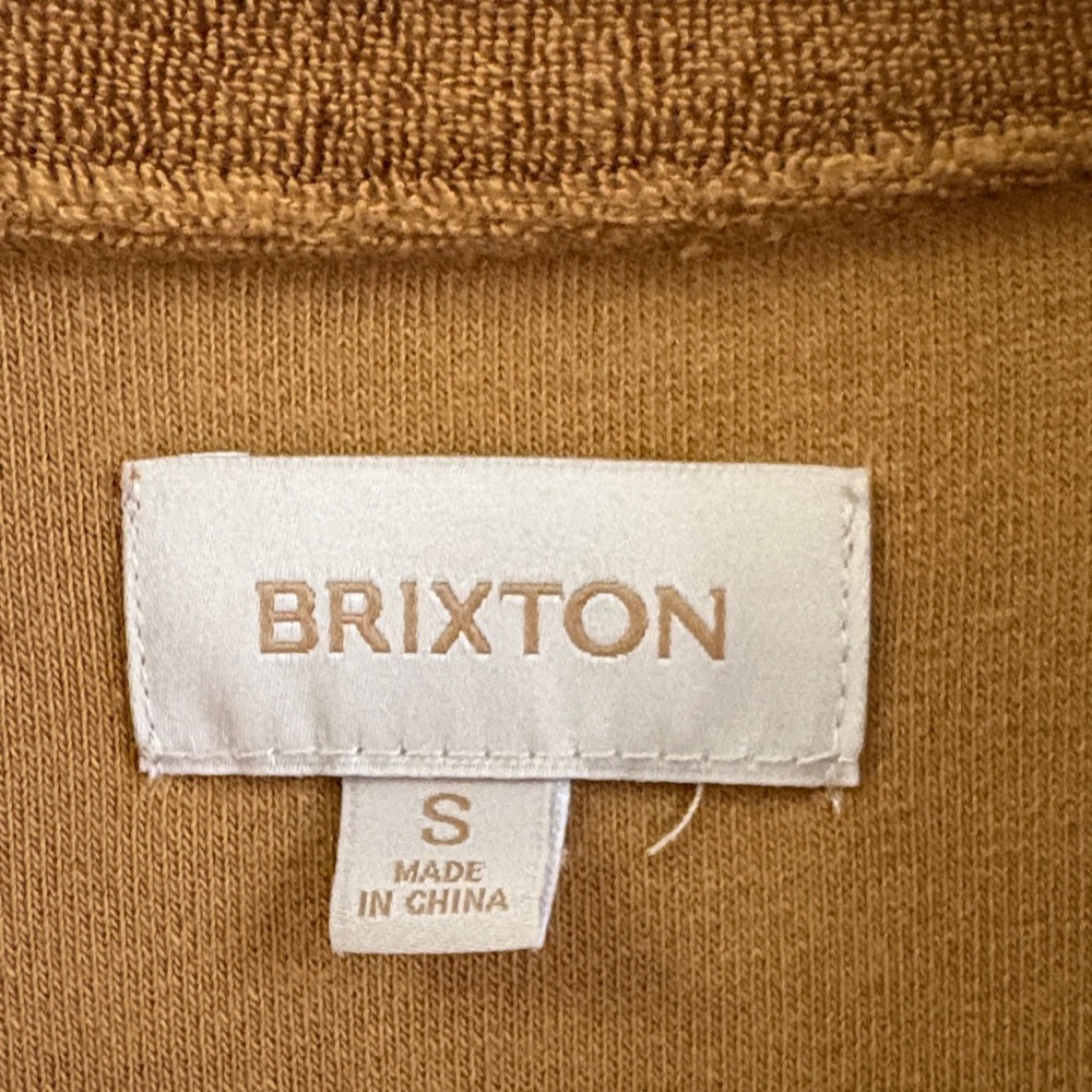 Brixton Brown Terry Matching Set. - Picture 2 of 5